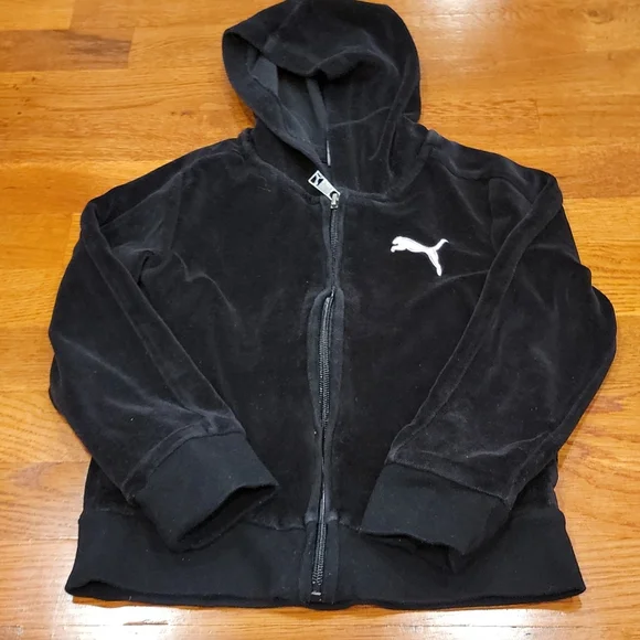 Girls Puma velour sweat outfit - Picture 4 of 6